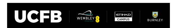 University Campus of Football Business (UCFB) logo