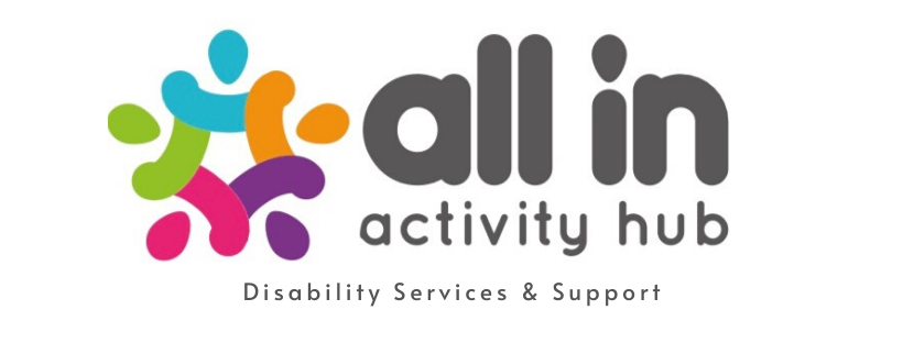 All in activity hub in Kenton for young adults with disabilities logo