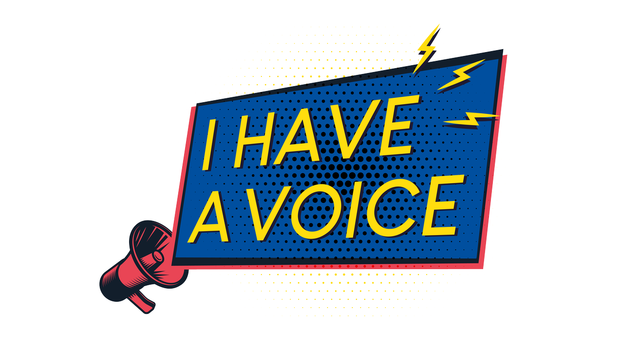 Become an I have a voice youth ambassador! logo